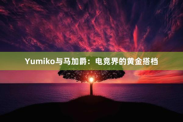 Yumiko与马加爵：电竞界的黄金搭档